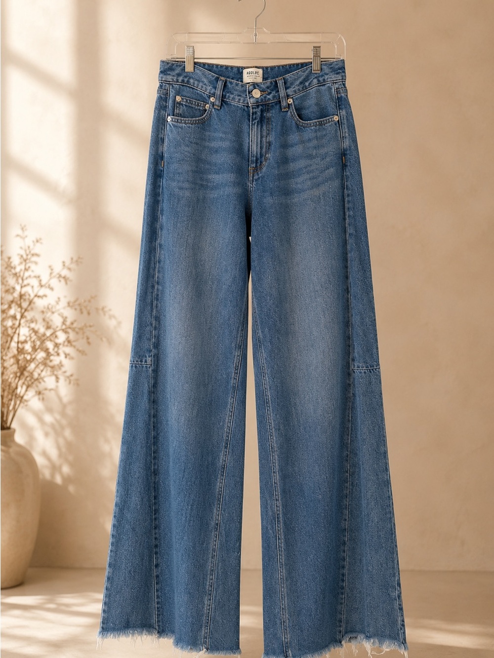 Alice + Olivia jeans STU BAGGY JEAN in Livia vintage wash size 28(31x31) - Picture 5 of 6